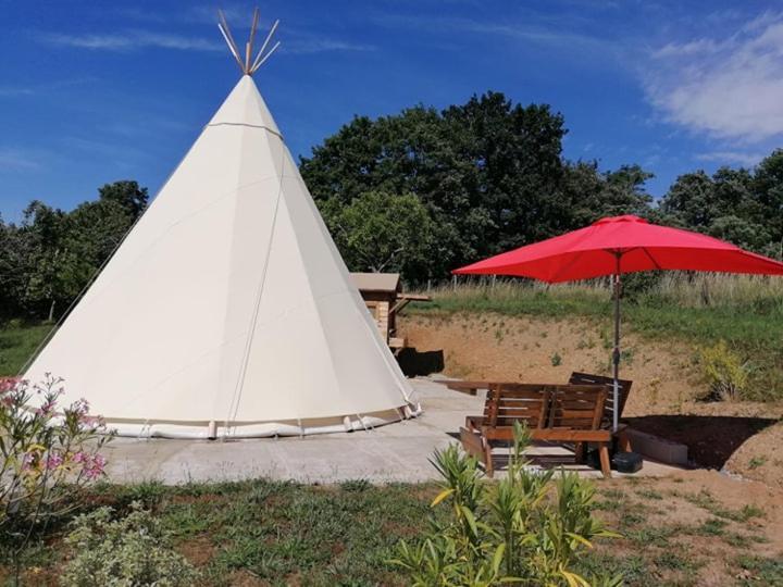 Domaine Quiescis Bed and Breakfast Marcellus Buitenkant foto